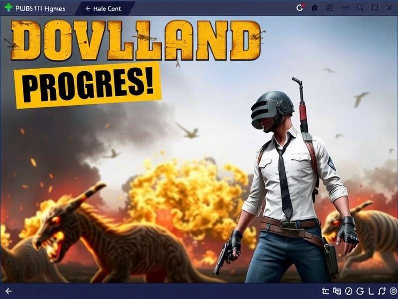 Fast download for Indian gamers PUBG India Resilient Fighter download progress